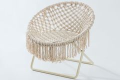 Winses Folding Chair Hammock, Cream
