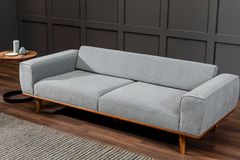 Merina 3-Zitsbank In Chenille, Grijs