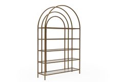 Lola Curve Boekenrek met 5 Rekken