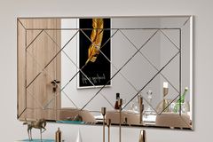 Mone Saga Decoratieve Baklava Patroon Halspiegel