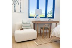 Milan Teddy Fauteuil, Wit