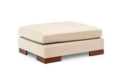 Tulip Poef, Ecru, Stof Kan Veranderd Worden