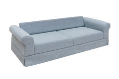 Rosie Three Seater Sofa Bed, Blue