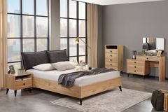 Ety Bedframe met Opbergdoos, 160x200 cm