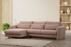 Lilly Hoekbank Links met Lont, Roze