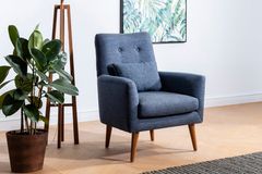 Zeny Fauteuil, Donkerblauw
