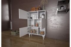 Mint Kitchen Cabinet, White