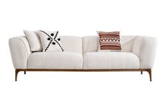 Lotus Plus 4-Zitsbank, Wit