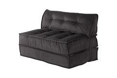 Mocca Opklapbare Slaapbank, Rookgrijs