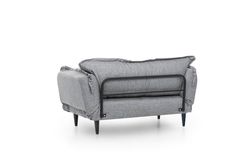 Futon Vino 2-Zitsbank, Grijs