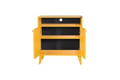 London Hallway Storage Cabinet, Yellow
