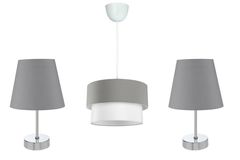 Homelight Tafellamp & Hanglamp Set, Antraciet