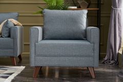 Bella Soft Fauteuil, Blauw