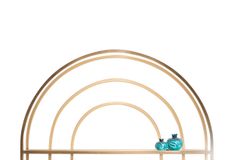 Lola Curve Boekenrek met 4 Rekken