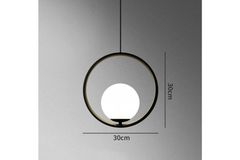 Giannis Moderne Hanglamp, Zwart