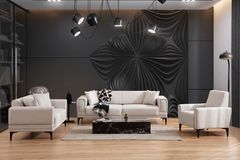 Horizon 2-Zitsbank, Creme