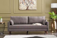 Bella Soft Slaapbank, Bruin