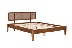 Isabella Bedframe, 150x200 cm, Walnoot