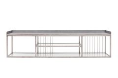 Lola Tv-Meubel, Zilver, 180 Cm