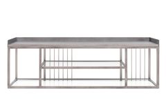 Lola Tv-Meubel, Zilver, 140 Cm