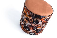 Honden Poef met Patroon