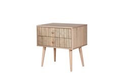 City Natural Bedside Table, Oak
