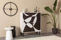 Aulia Multifunctionele Kast met Metalen Poten