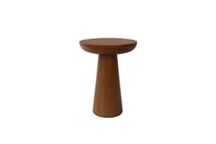 Mushroom Side Table, 70 cm, Walnut