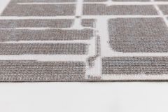 Nishi Machinetapijt, 80x150 cm, Grijs