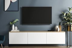 Neon TV Unit, 160 cm, White