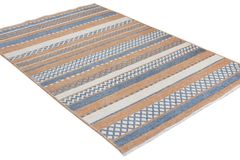 Moretti Turijn Tapijt, 200x290 cm, Bruin en Blauw