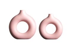 Ring Vazen Set, 2-delig, Roze