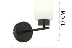 Apliqa Lima Wandlampenset, 2 Stuks, Zwart