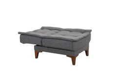 Kelly Fauteuil In Linnen Stof, Donkergrijs
