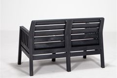 Lara Two Seater Outdoor Sofa Set, Anthracite