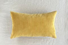 Marne Cushion Cover, 35 x 55 cm, Yellow