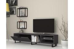 Denza TV Stand, Grey, 180 cm