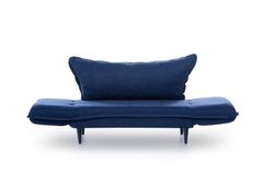 Futon Vino 2-Zitsbank, Donkerblauw