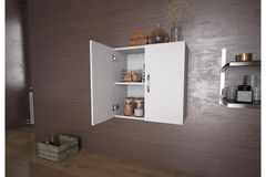 Renat Kitchen Cabinet, White