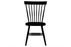 Linera Dining Chair, Black