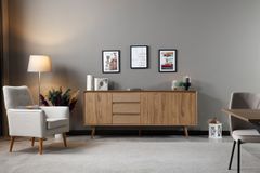 Avona Dressoire met 3 Deuren en 3 laden