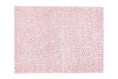 Piave Plain Shaggy Rug, 120 x 120 cm, Pink