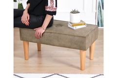 Square Hockerbank, Bruin