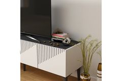 Grand TV-Lowboard, Weiß