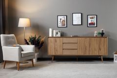 Avona Dressoire met 3 Deuren en 3 laden