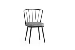 Moon Stoel, Houndstooth, Zwart