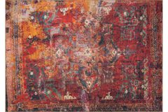 Domenec Patterned Rug, 140 x 190 cm, Multicolour