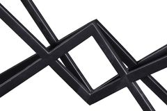 Ornate Console Table, Black