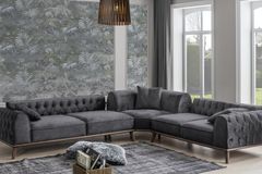 Jazz Hoekbank Links, Antraciet