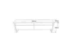 Robi̇n Home Dubbele Set, Tv-Meubel Salontafel